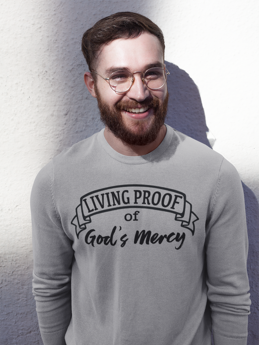 Living Proof of God's Mercy Sweatshirt